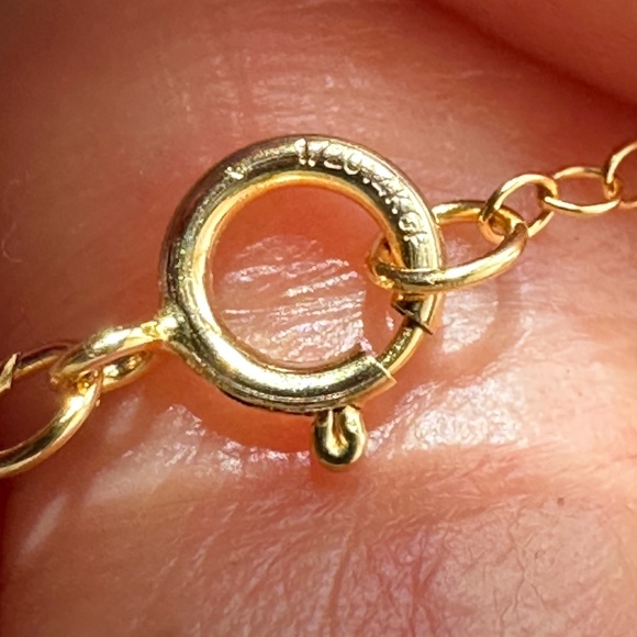 11.5mm White Cultured Pearl 14K Yellow Gold Filled Necklace - 16 Inches - Picture 5 of 6